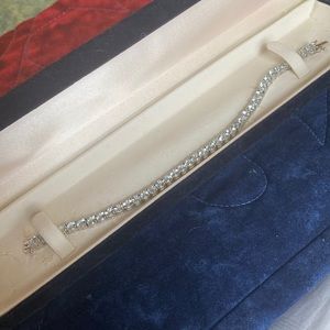 Aquamarine Tennis Bracelet